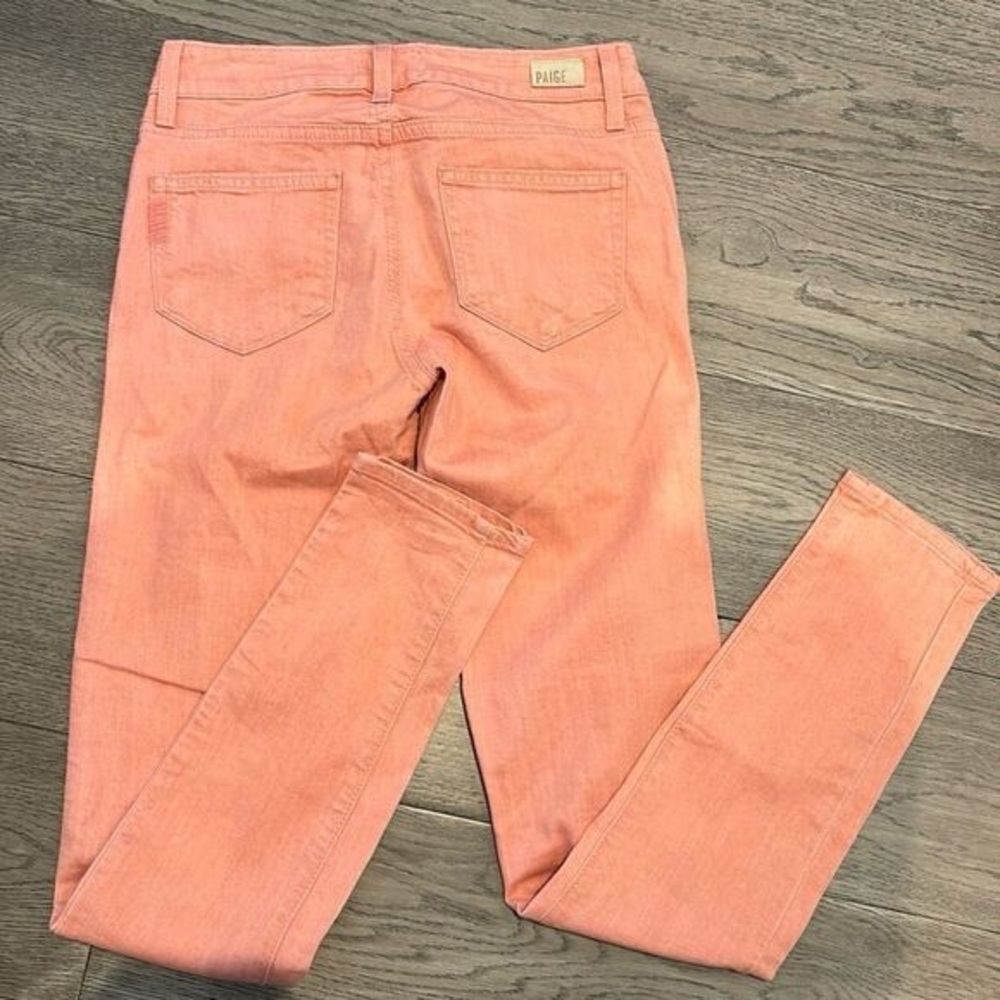 PAIGE pink jeans size 25